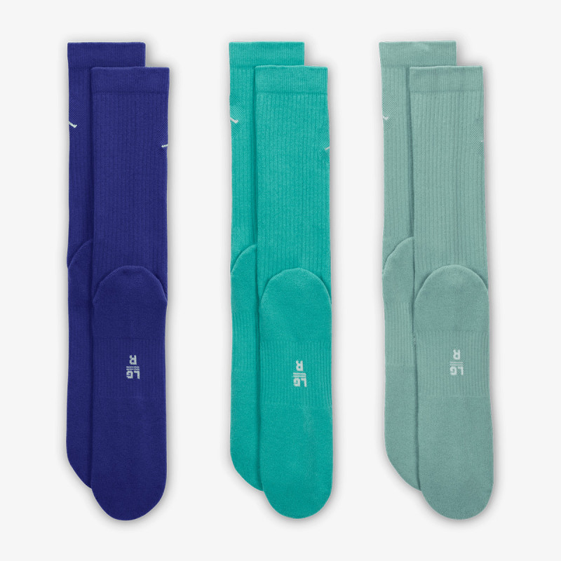 Nike Чорапи U J EVERYDAY CUSH POLY CREW 3PR -  144 