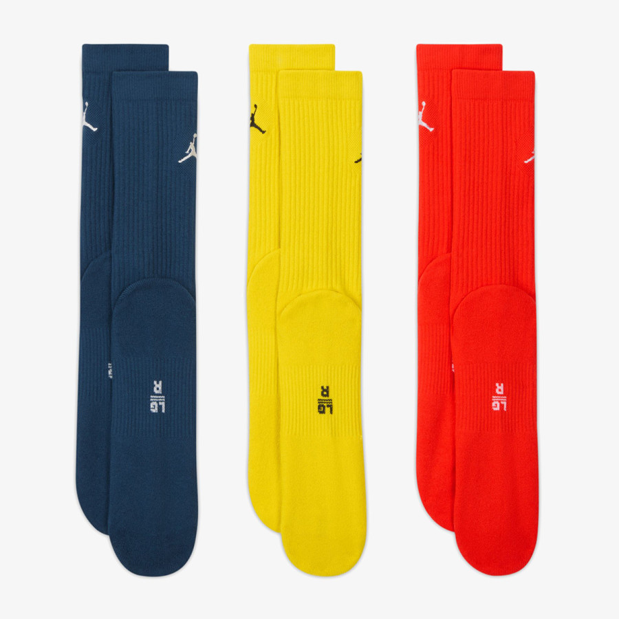 Nike Çorape U J EVERYDAY CUSH POLY CREW 3PR -  144 