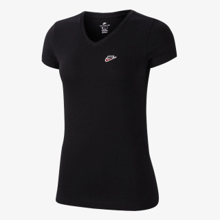 Nike Bluzë W NSW TEE VNECK LBR FS 