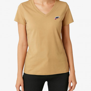 Nike Маица W NSW TEE VNECK LBR FS 