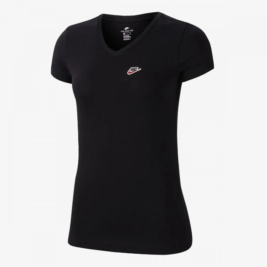 Nike Маица W NSW TEE VNECK LBR FS 