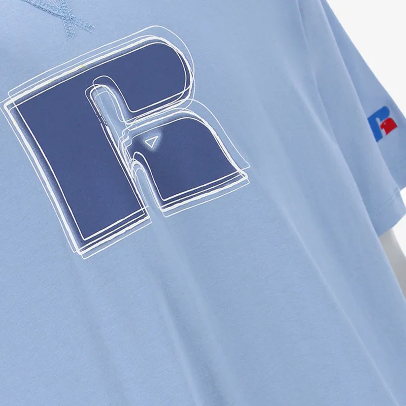 RUSSELL ATHLETIC Маица DOLLA R-S/S CREWNECK TEE SHIRT 