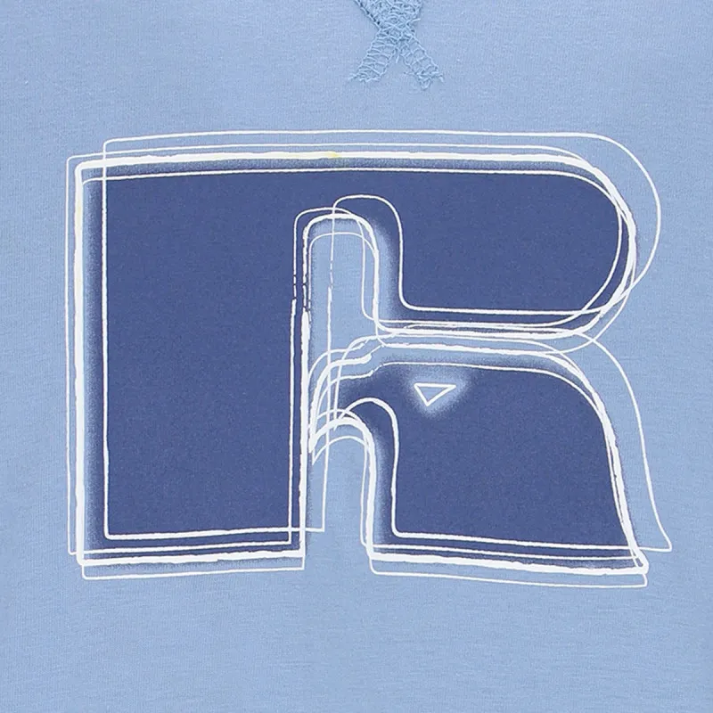 RUSSELL ATHLETIC Маица DOLLA R-S/S CREWNECK TEE SHIRT 