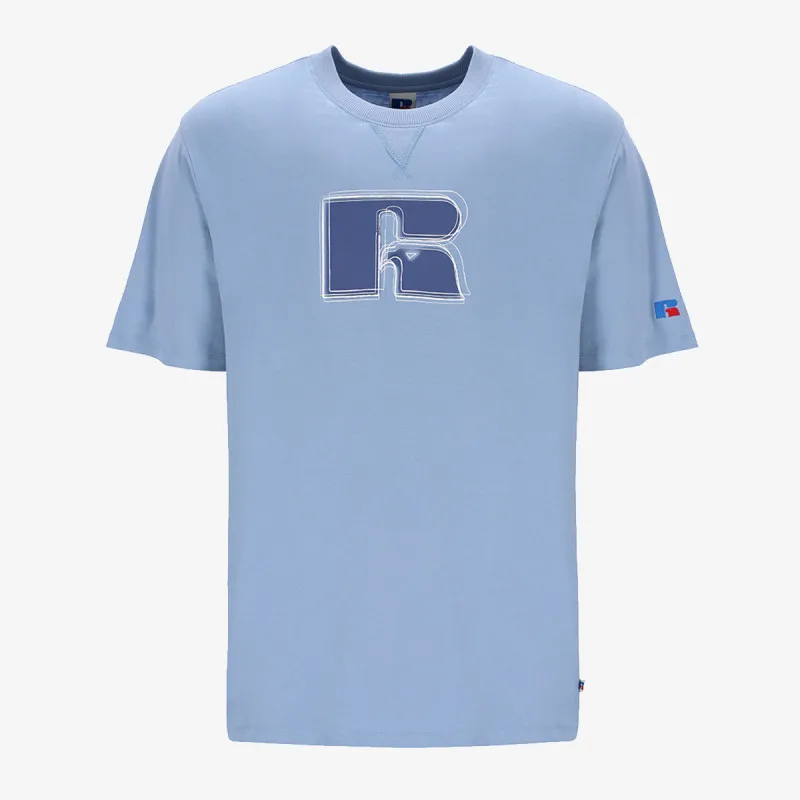 RUSSELL ATHLETIC Маица DOLLA R-S/S CREWNECK TEE SHIRT 