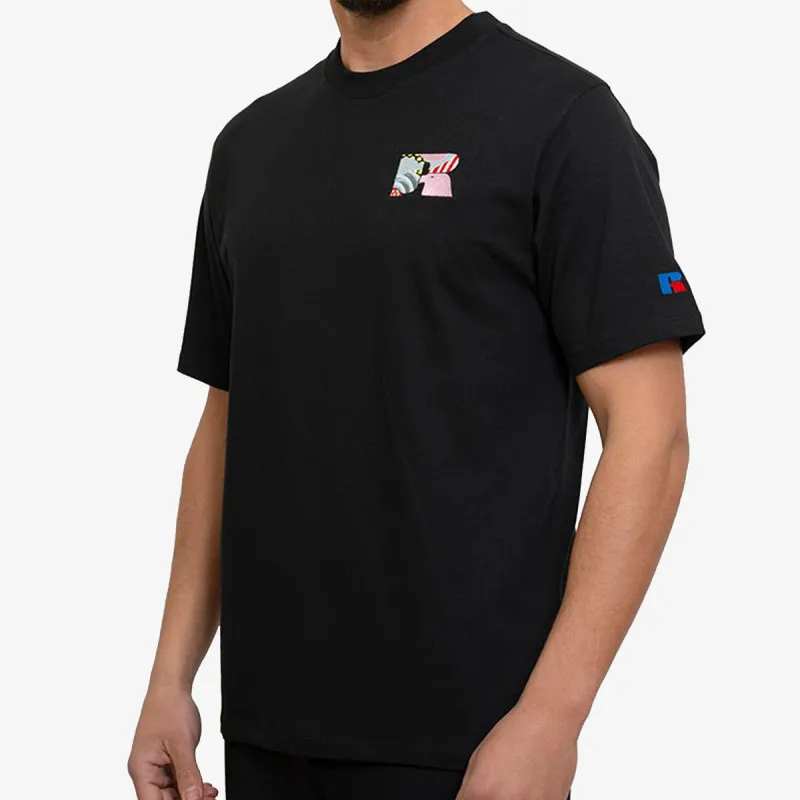 RUSSELL ATHLETIC Маица BHABIE-S/S  CREWNECK TEE SHIRT 