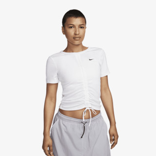 Nike Bluzë W NSW ESSNTL RIB SS MD CRP TOP 