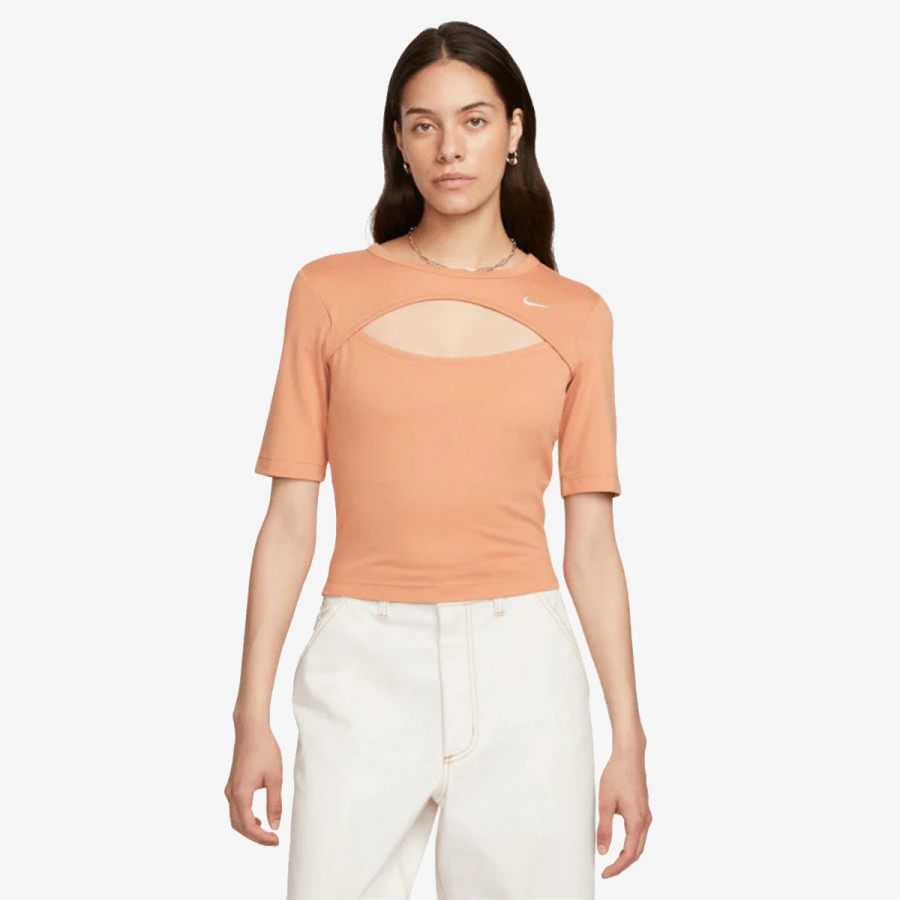 Nike Bluzë W NSW ESSNTL HLSLV TOP CUTOUT 