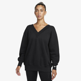Nike Маица долги ракави W NSW PHNX FLC OS VNECK SWTSH 