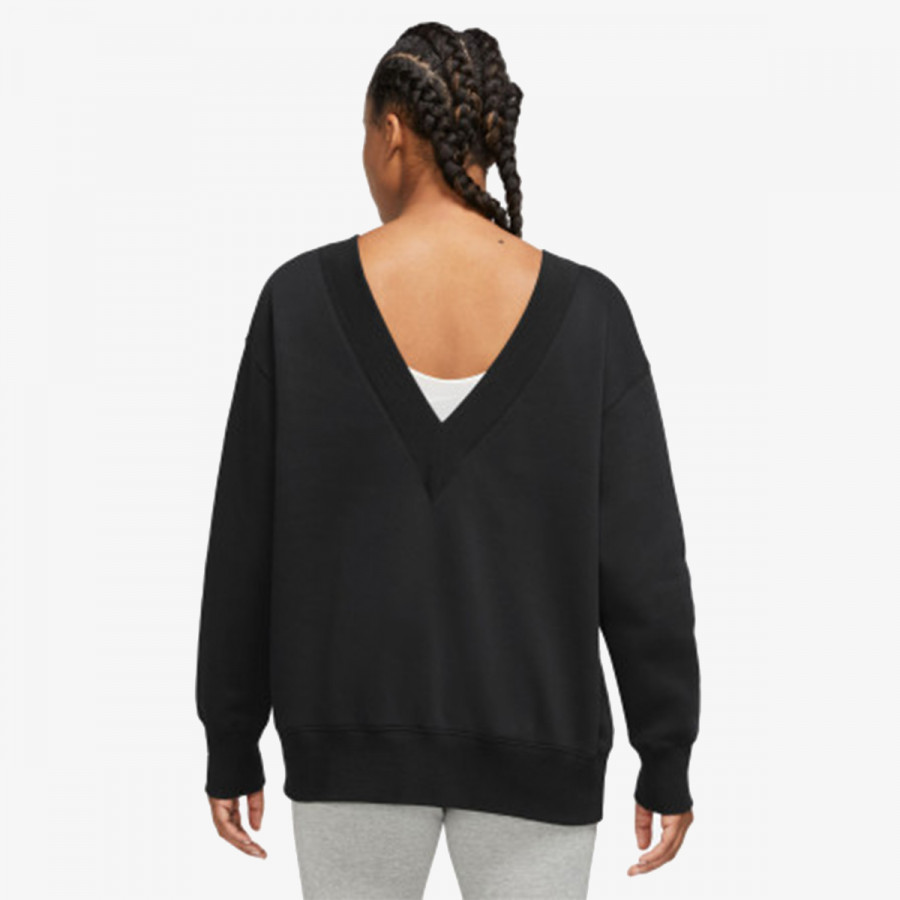 Nike Маица долги ракави W NSW PHNX FLC OS VNECK SWTSH 