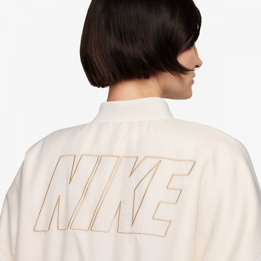 NIKE Јакна W NSW FAUX FUR BOMBEER 