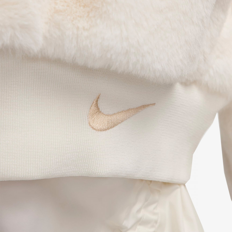 Nike Јакна W NSW FAUX FUR BOMBEER 