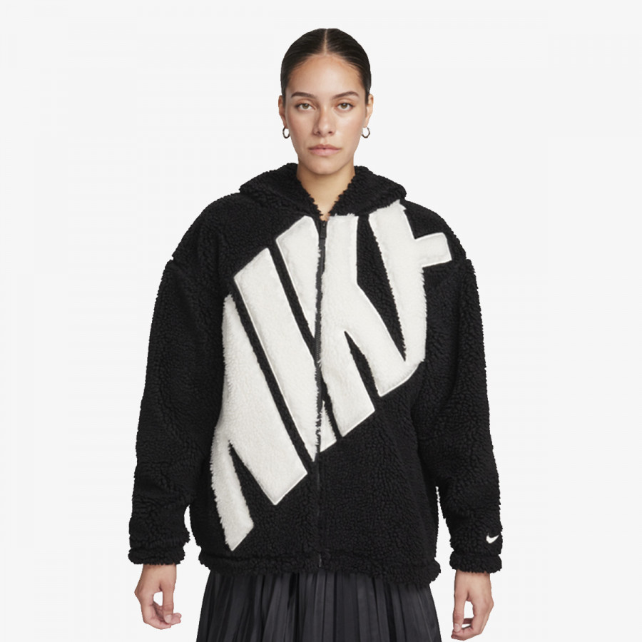 Nike Јакна W NSW LOGO  SHERPA JKT 