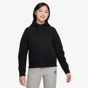 Nike Bluza G NSW TCH FLC HD FZ LS 