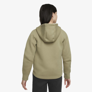 Nike Bluza G NSW TCH FLC HD FZ LS 
