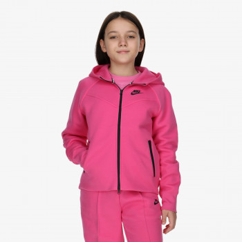 Nike Bluza G NSW TCH FLC HD FZ LS 
