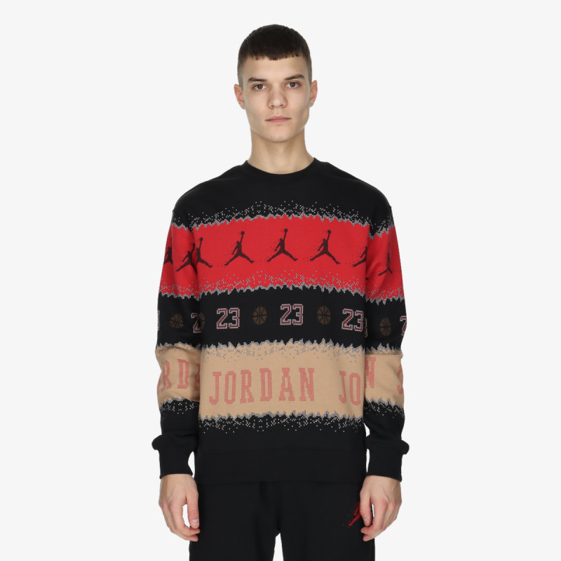 Nike Дуксер M J ESS MMBR HLDY FLC CREW 