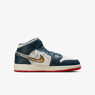 Nike Патики AIR JORDAN 1 MID SE TRVL BG 