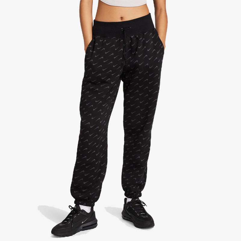 Nike Долен дел тренерки W NSW PHNX FLC OS AOP SWTPNT 