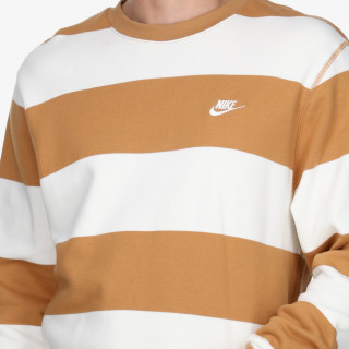 Nike Дуксер M NK CLUB STRIPE HVY FT CREW 