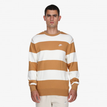 Nike Дуксер M NK CLUB STRIPE HVY FT CREW 