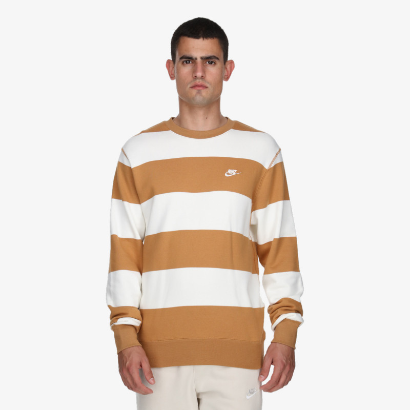 Nike Дуксер M NK CLUB STRIPE HVY FT CREW 