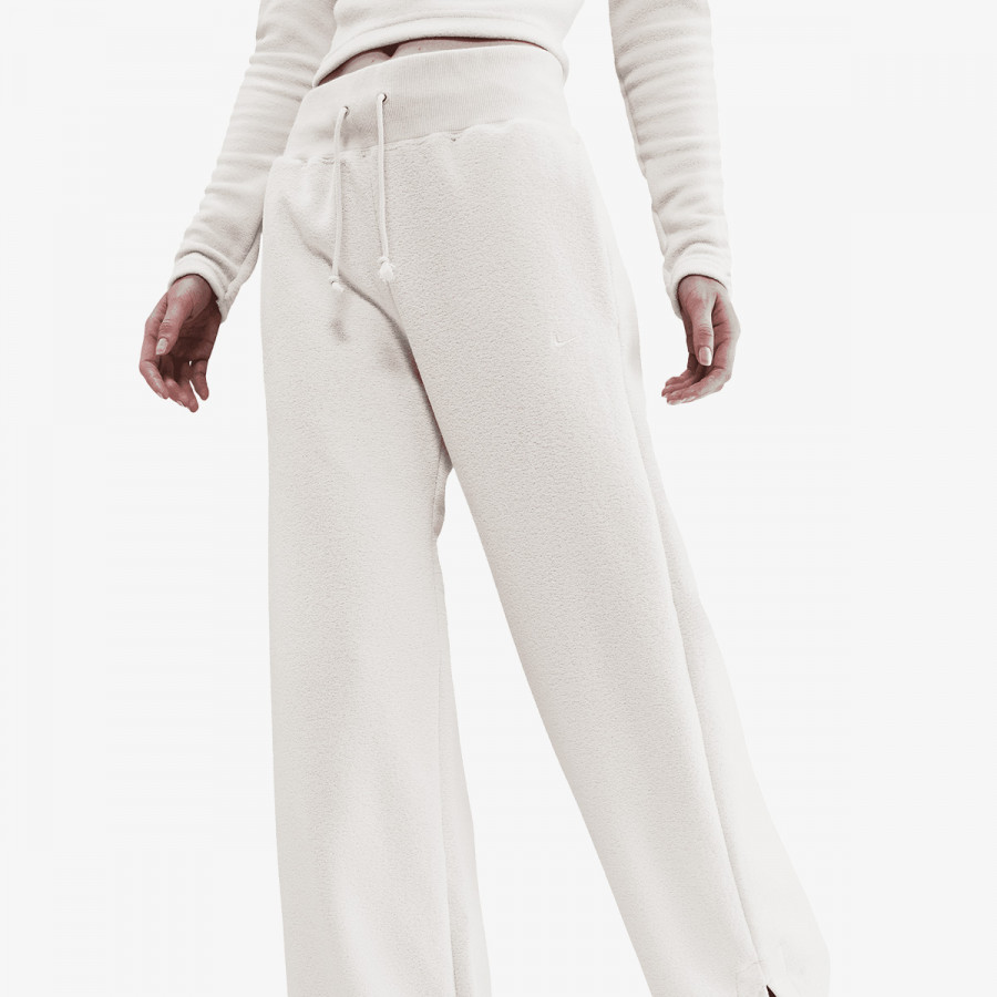 Nike Долен дел тренерки W NSW PHNX PLSH HR PANT WIDE 