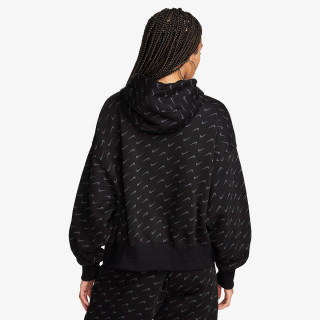 Nike Bluza W NSW PHNX FLC OOS AOP HDY 