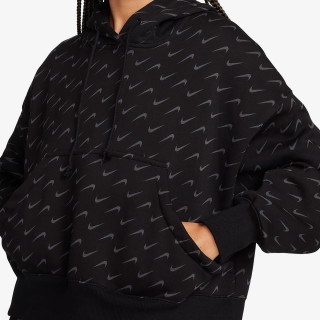 Nike Bluza W NSW PHNX FLC OOS AOP HDY 
