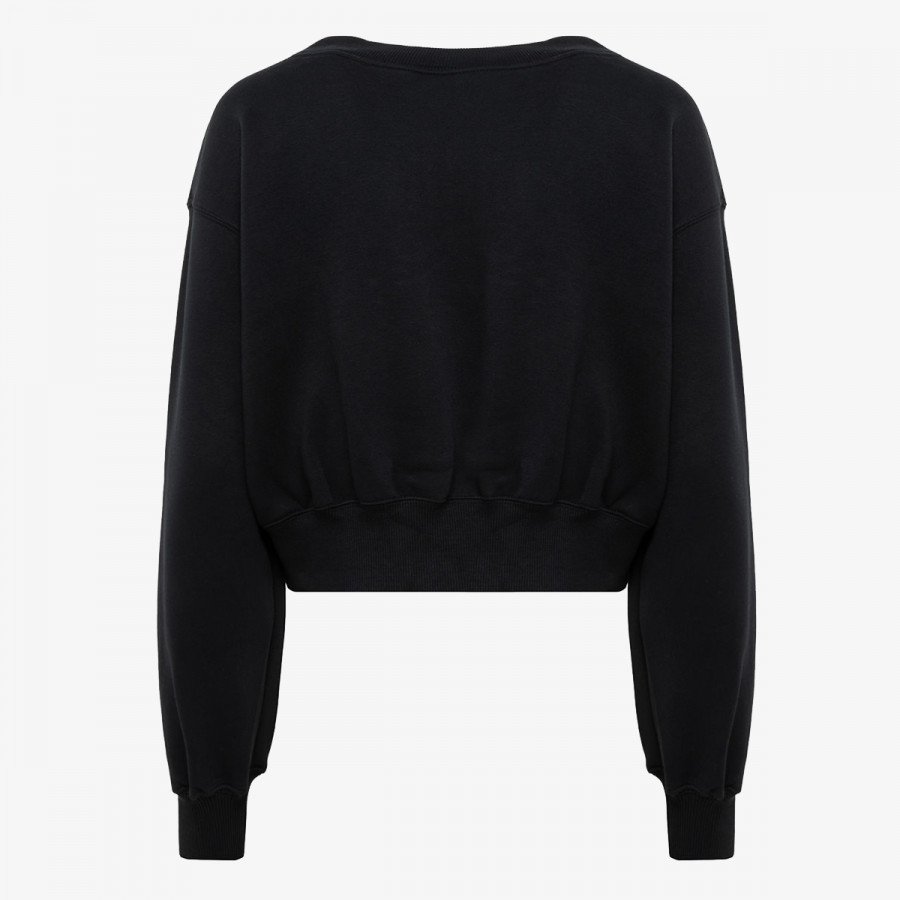 Nike Bluzë me mëngë të gjata W NSW PHNX FLC CROP VNECK 