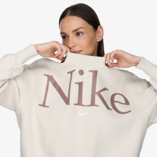 Nike Маица долги ракави W NSW PHNX FLC OS LOGO CREW 