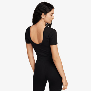 Nike Bluzë W NSW NK CHLL KNT MRIB SS TOP 