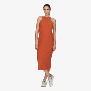 Nike Fustane W NSW NK CHLL KNT RIB MIDI DRS 