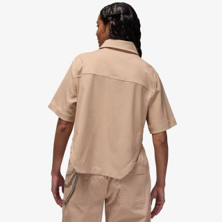 Nike Маица W J CRP SS WVN TOP 