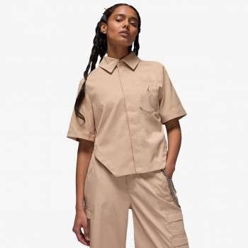 Nike Маица W J CRP SS WVN TOP 