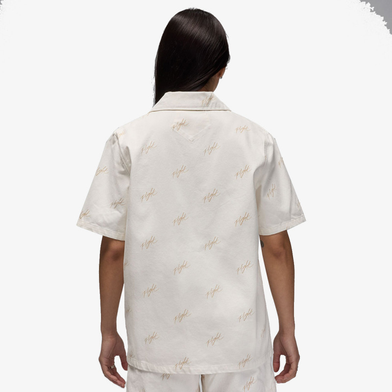 Nike Маица W J SS AOP WVN TOP 