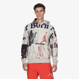 Nike Дуксер M J HRTG AOP KNIT PO 