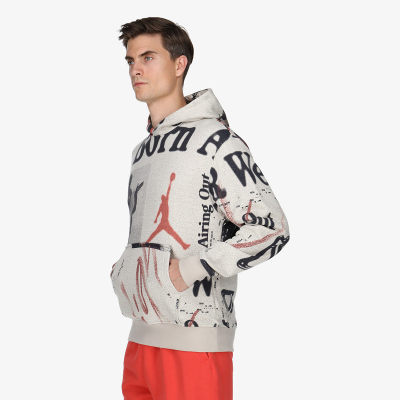 Nike Дуксер M J HRTG AOP KNIT PO 