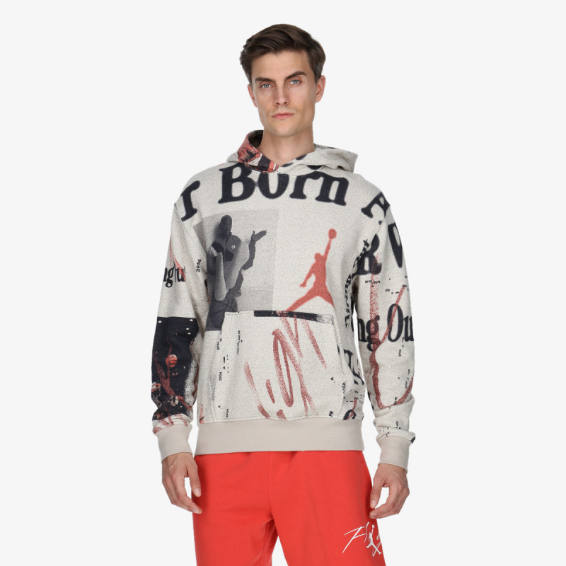 Nike Дуксер M J HRTG AOP KNIT PO 