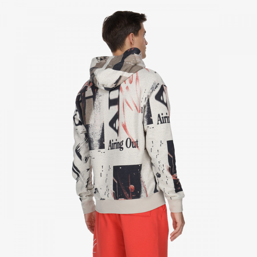 Nike Дуксер M J HRTG AOP KNIT PO 