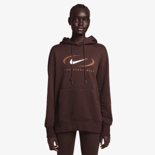 Nike Дуксер W NSW FLC OS PO HDY SWSH 