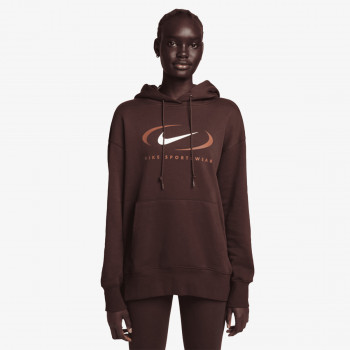 Nike Дуксер W NSW FLC OS PO HDY SWSH 