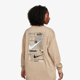 Nike Маица долги ракави W NSW LS TEE BF PRINT SW 
