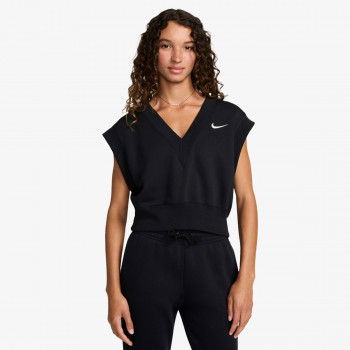 Nike Маица без ракави W NSW PHNX FLC SLVLS VNECK CRP 