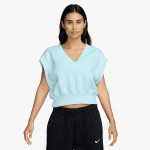 Nike Маица без ракави W NSW PHNX FLC SLVLS VNECK CRP 
