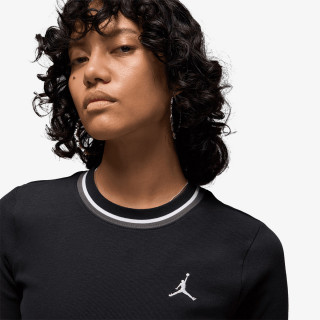 Nike Маица W J SS KNIT TOP F24 