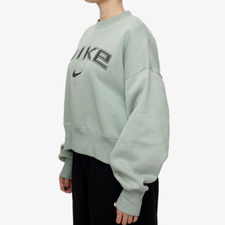 Nike Маица долги ракави W NSW PHNX FLC OOS LOGO CREW 
