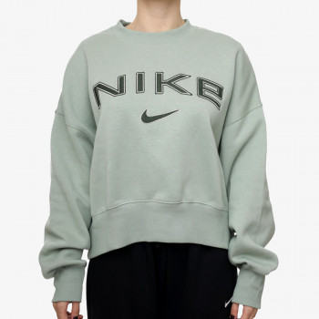 Nike Маица долги ракави W NSW PHNX FLC OOS LOGO CREW 