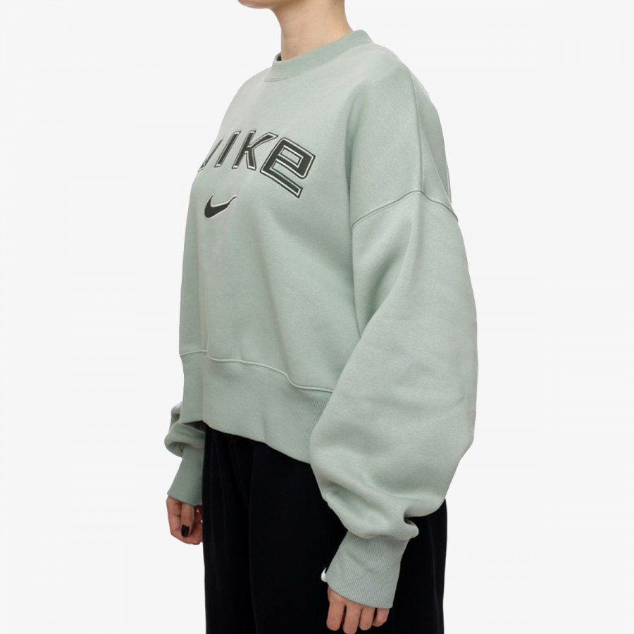 Nike Маица долги ракави W NSW PHNX FLC OOS LOGO CREW 