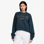 Nike Маица долги ракави W NSW PHNX FLC OOS LOGO CREW 