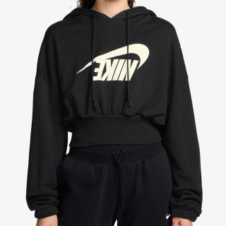 Nike Дуксер W NSW OS FLC CROP PO HDY DANCE 